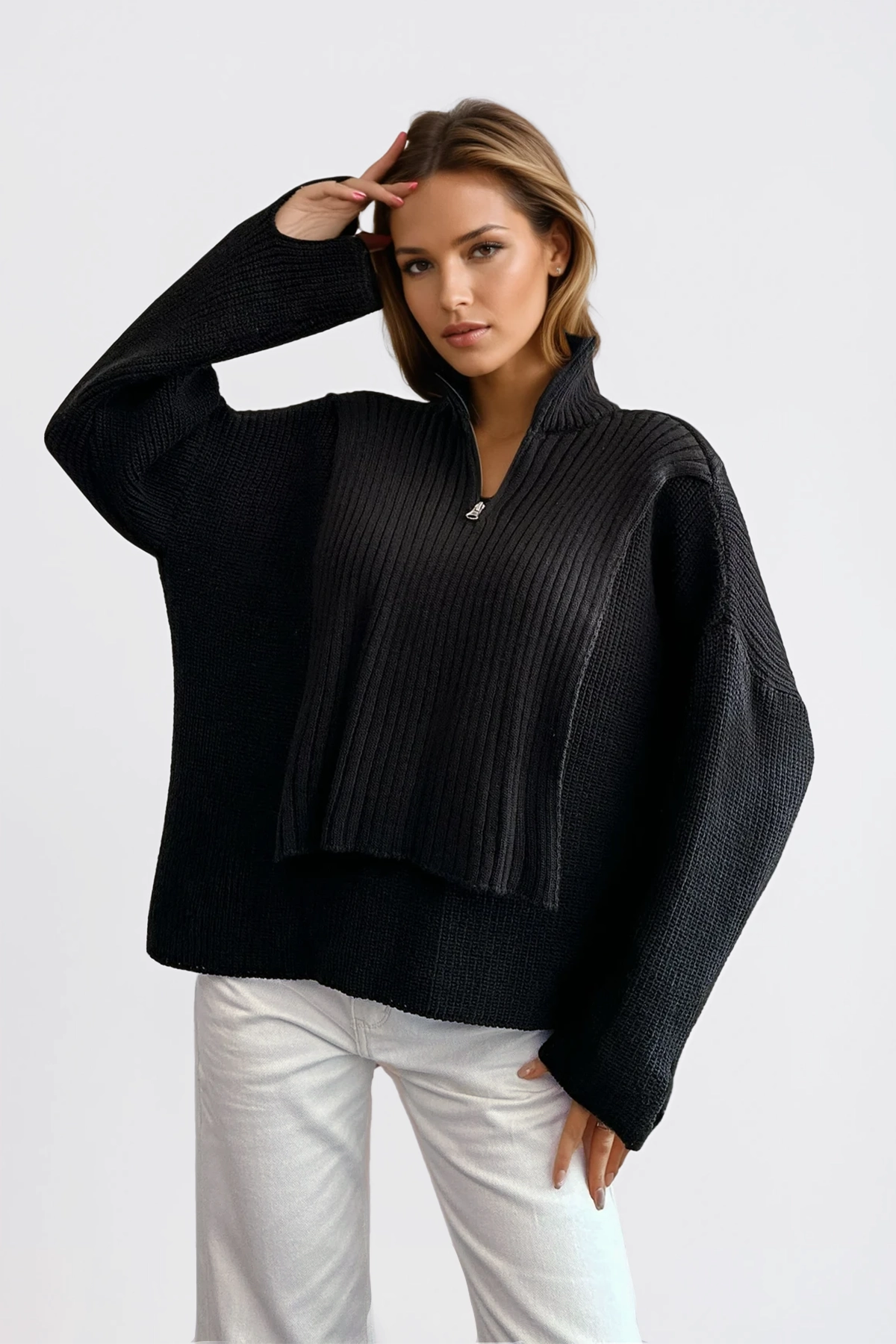 Pull Nonne noir